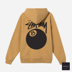 STUSSY 8 BALL HOODIE KHAKI