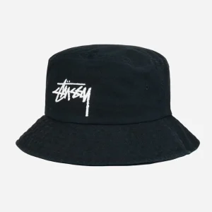 Stussy - Big Stock Bucket Hat - Black