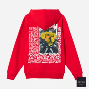 STUSSY CAMELIAS HOOD RED