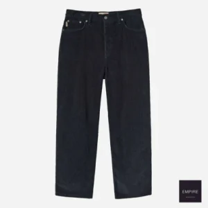 STUSSY CORDUROY BIG OL' JEANS BLACK