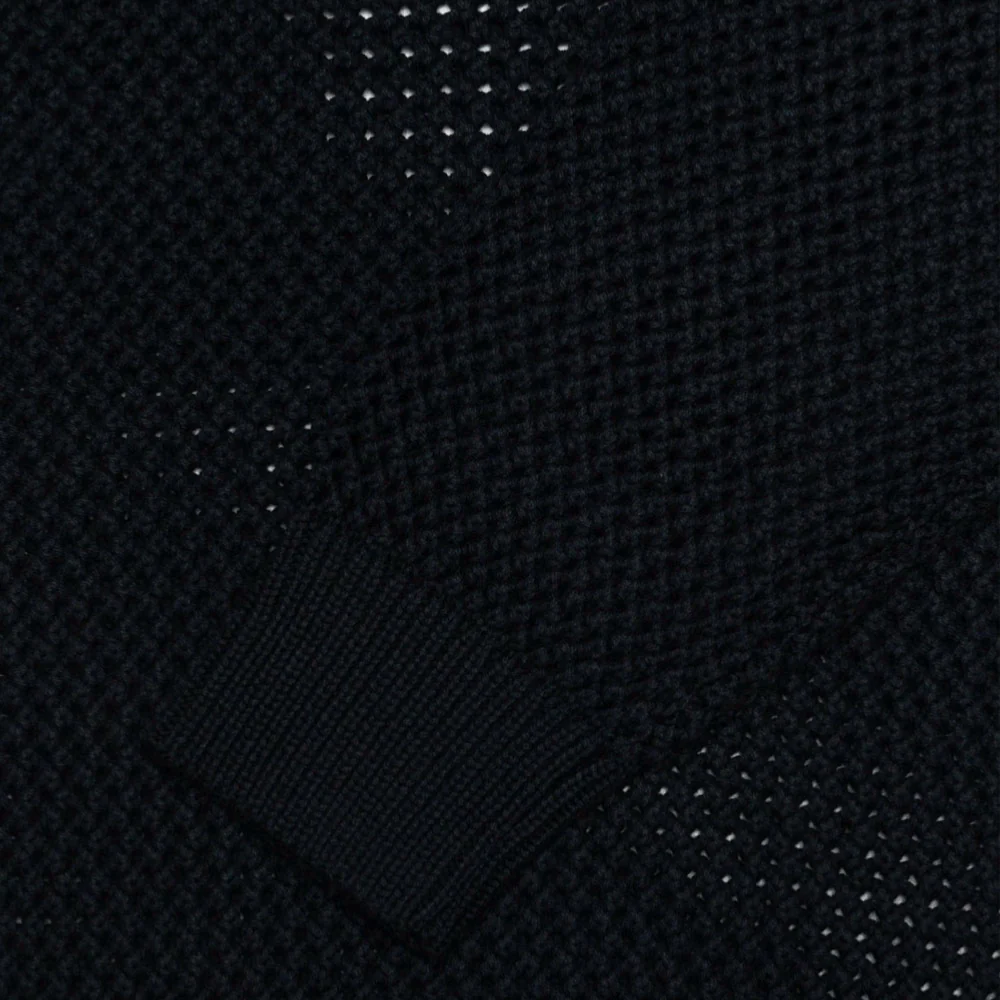 Stussy - Pig. Dyed Loose Gauge Sweater - Solid Black – Image 5