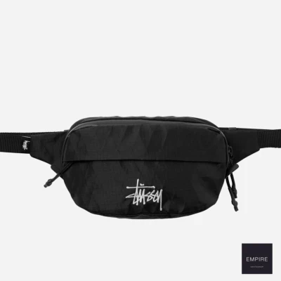 STUSSY WAIST PACK - Black – Image 2