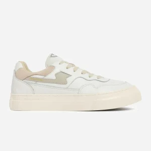 STEPNEY WORKERS CLUB - PEARL S-STRIKE LEATHER - White Putty