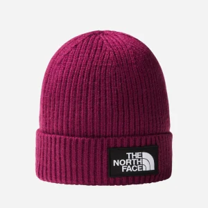 THE NORTH FACE - LOGO BOX CUFF BEANIE - Boysenberry