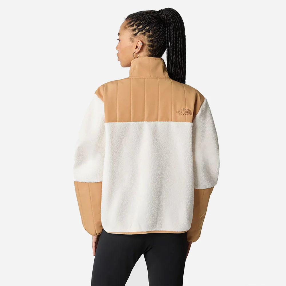 THE NORTH FACE WOMEN - CRAGMONT FLEECE JACKET - Gardenia White - Almond Butter – Image 5