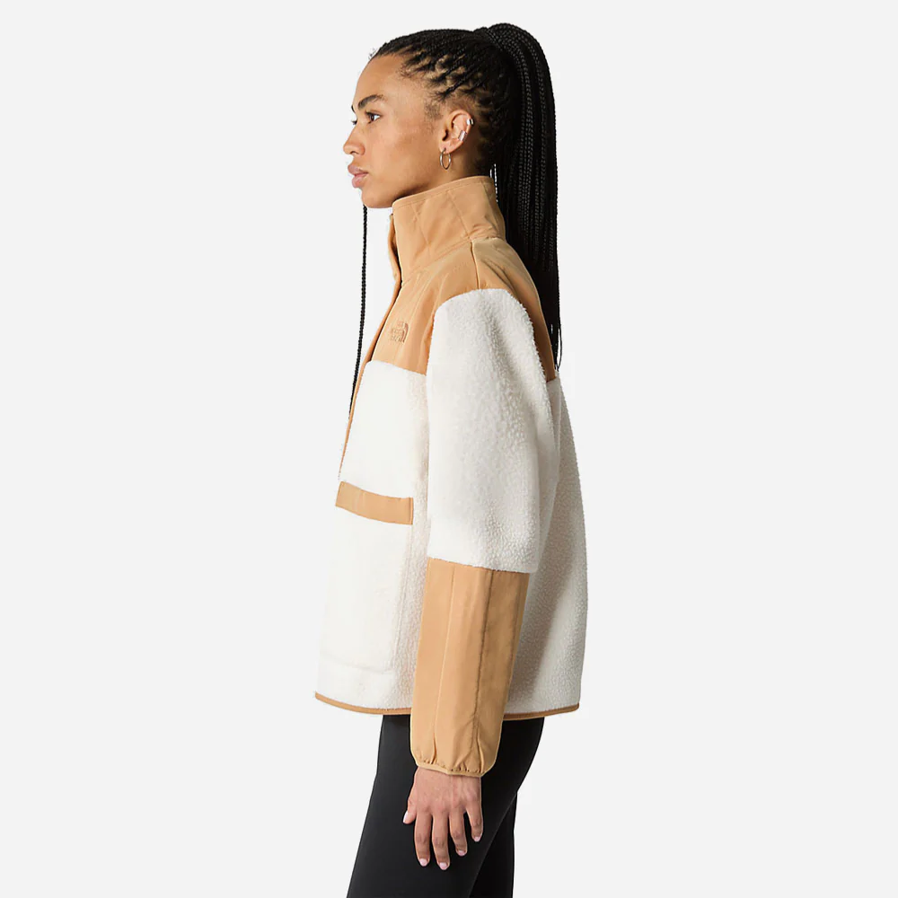 THE NORTH FACE WOMEN - CRAGMONT FLEECE JACKET - Gardenia White - Almond Butter – Image 6