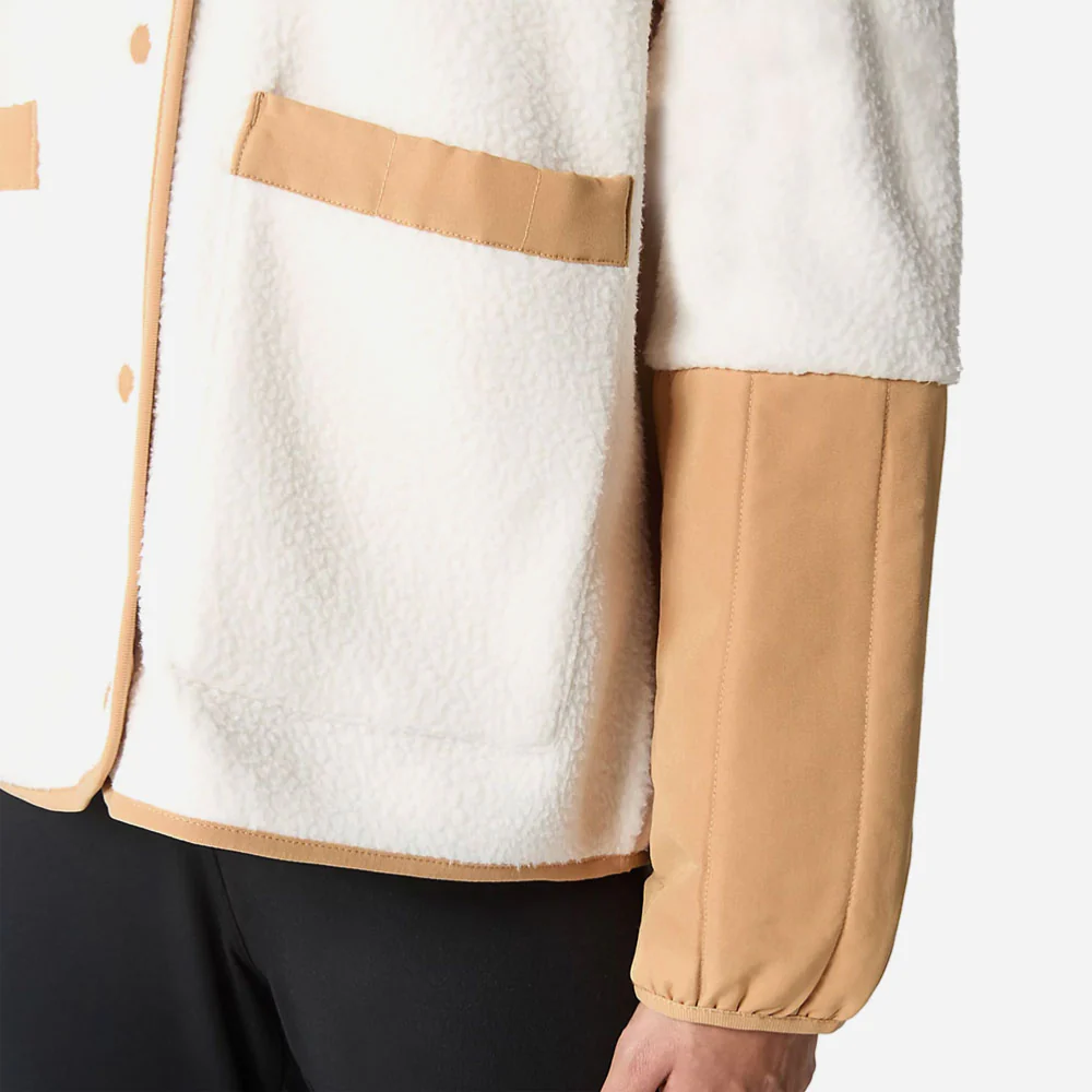 THE NORTH FACE WOMEN - CRAGMONT FLEECE JACKET - Gardenia White - Almond Butter – Image 9