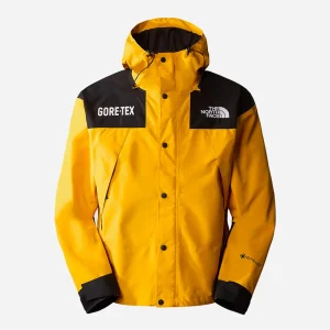 THE NORTH FACE - GORE TEX MOUNTAIN JACKET - Summit Gold - TNF Black