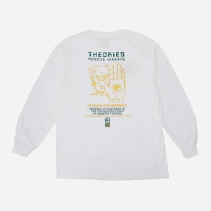 THEORIES OF ATLANTIS - REMOTE VIEWING LS TEE - WHITE