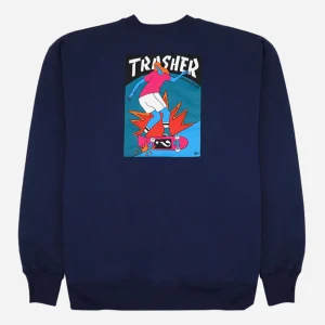 THRASHER x PARRA - HURRICANE CREW - Navy