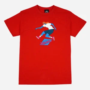 THRASHER x PARRA - TRE TEE - Red
