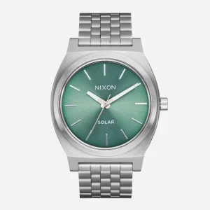 Nixon - Time Teller Solar - Silver/Jade Sunray