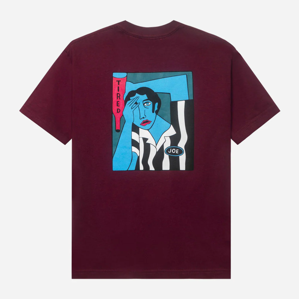 TIRED - SAD REFEREES SS TEE - MAROON