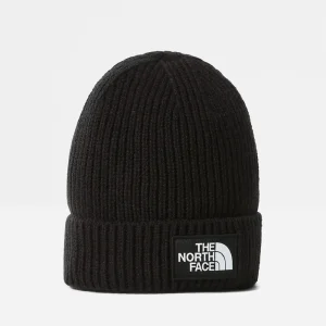 THE NORTH FACE - LOGO BOX CUFF BEANIE - Black
