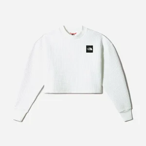 THE NORTH FACE - W MHYSA QUILTED L-S TOP - WHITE
