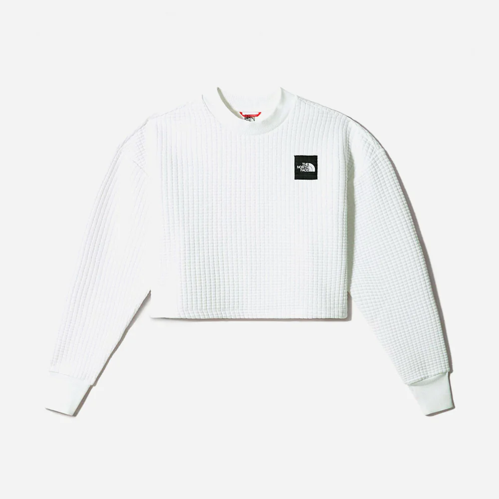THE NORTH FACE - W MHYSA QUILTED L-S TOP - WHITE – Image 2
