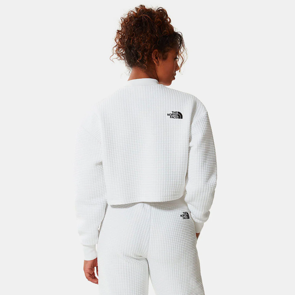THE NORTH FACE - W MHYSA QUILTED L-S TOP - WHITE – Image 8
