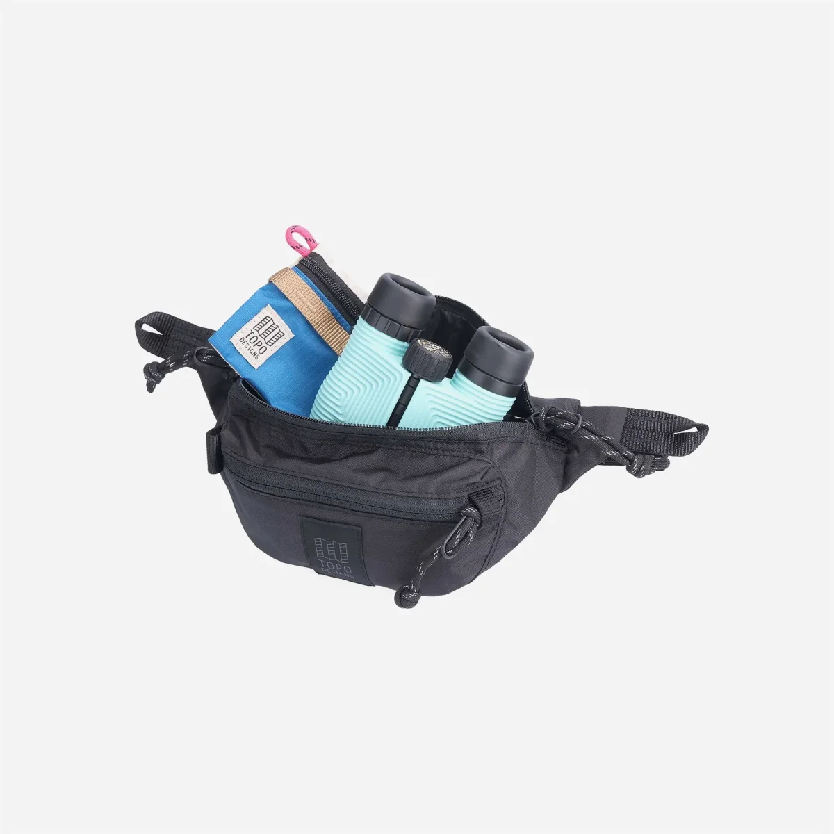 Top Designs - Moutain Waist Pack - Black / Black – Image 5