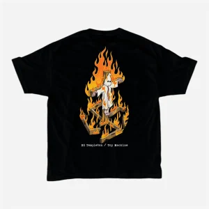 Toy machine - Charred Cross T-Shirt - Black