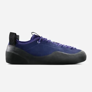 Village PM - 1 PM Leather Suede - Navy Purple / Natural Black