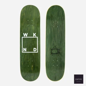 WKND SKATEBOARDS - "WHITE LOGO"