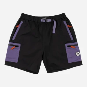 WELCOME SKATEBOARDS - APEX WOVEN NYLON CLIMBER SHORT - Black