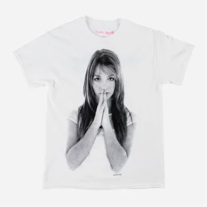 WELCOME X BRITNEY SPEARS - BELIEVE TEE - White