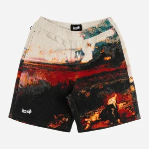 Welcome - Rapture Jacquard Tapestry Short - Bone