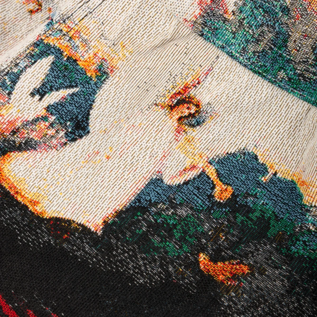 Welcome - Rapture Jacquard Tapestry Short - Bone – Image 4