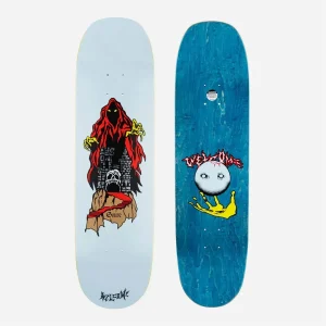 Welcome - Castle On Moontrimmer 2.0 Aaron Goure Pro Skateboard Deck - Baby Blue