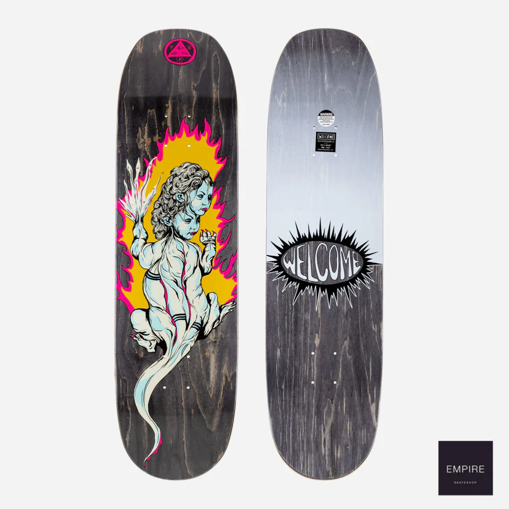 WELCOME SKATEBOARDS ''KOMODO QUEEN" ON MOONTRIMMER 2.0 - BLACK – Image 2