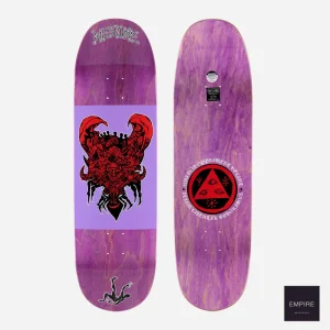 WELCOME SKATEBOARDS ''MENAGERIE" ON BACALUS 2 - Purple