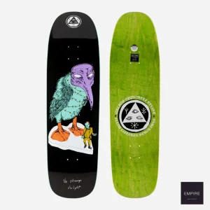 WELCOME SKATEBOARDS ''NO STRANGE DELIGHT" ON GOLEM - BLACK