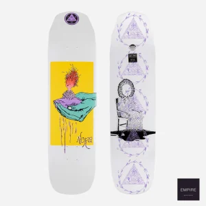 WELCOME SKATEBOARDS ''SOIL" NORA VASCONCELLOS PRO ON WICKED PRINCESS - WHITE