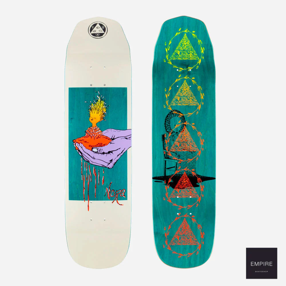 WELCOME SKATEBOARDS ''SOIL" NORA VASCONCELLOS PRO ON WICKED PRINCESS - BONE – Image 2