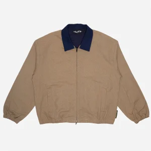 WKND - Zip Jacket - Khaki / Navy