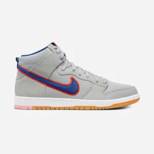 NIKE SB x MLB - DUNK HIGH PRM "METS" - Cloud Grey-Rush Blue