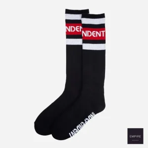 INDEPENDENT - B-C GROUNDWORK TALL SOCKS - BLACK