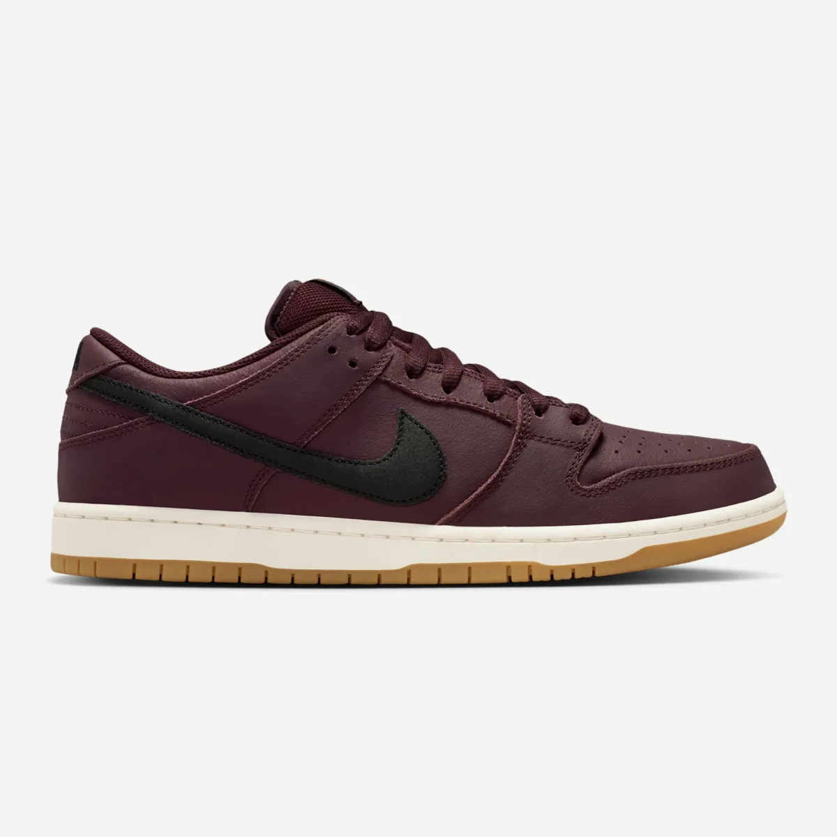 Nike SB Dunk Low Pro ISO - Burgundy Crush (Orange Label)