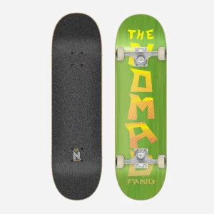 NOMAD SKATEBOARDS - WIRE IN LIME COMPLETE - Green