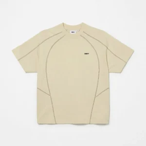 T-Shirt OBEY - Contrast Stitch Tee Silver Birch