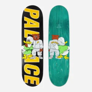 PALACE SKATEBOARDS - DUCK & DOG DECK - Black
