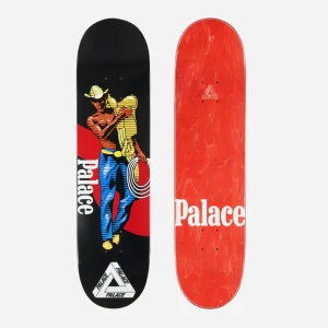 PALACE SKATEBOARDS - SAVES DECK - Black