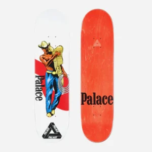 PALACE SKATEBOARDS - SAVES DECK - White
