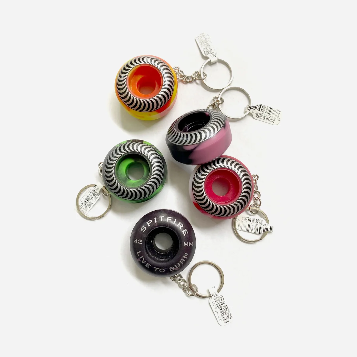 Porte-clés Spitfire Wheel - Color Swirl – Image 2