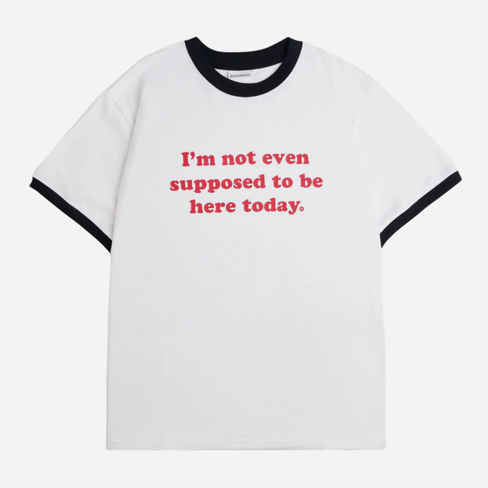 RAVE SKATEBOARDS - PEDRO RINGER TEE - White – Image 2