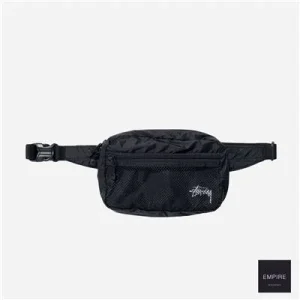 STUSSY LIGHT WEIGHT WAIST BAG - Black