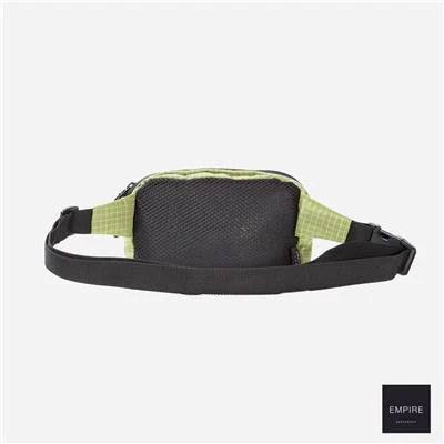 STUSSY RIPSTOP NYLON WAIST BAG - Lime Lime – Image 4